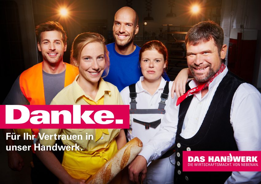 Das Handwerk sagt „Danke“