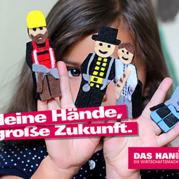 Ob Klempner, Bäcker, Maurer oder Schornsteinfeger: Das Handwerk bietet über 130 spannende Arbeitsfelder, die es zu entdecken gilt. (Quelle: www.amh-online.de